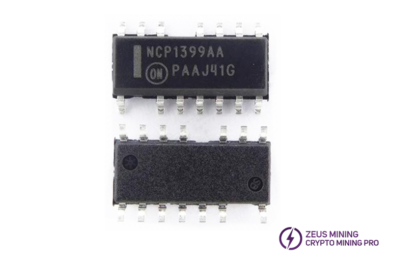 Микросхема NCP1399AA с 14 контактами для хеширования платы
