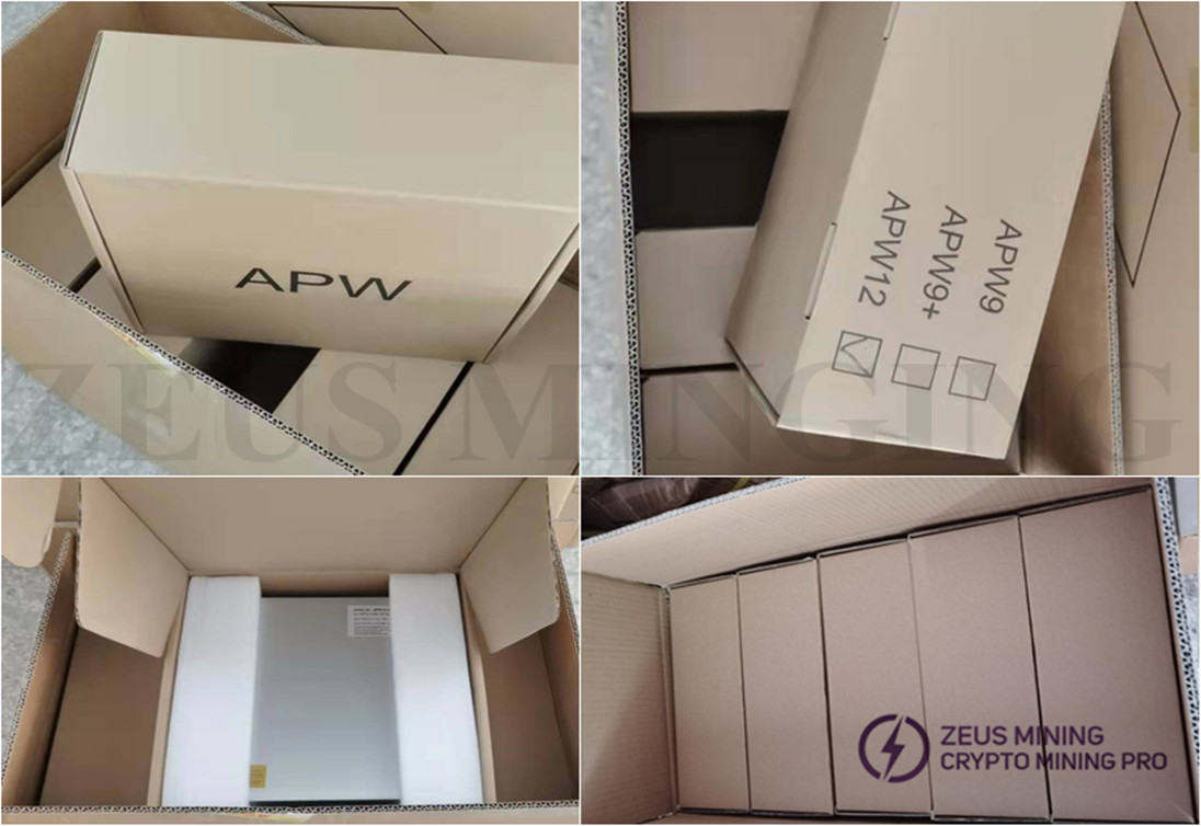 Схема упаковки APW12