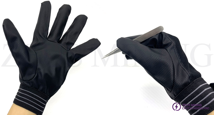 Применение диэлектрических перчаток