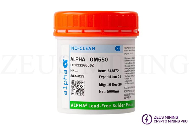Низкотемпературная паяльная паста ALPHA OM550