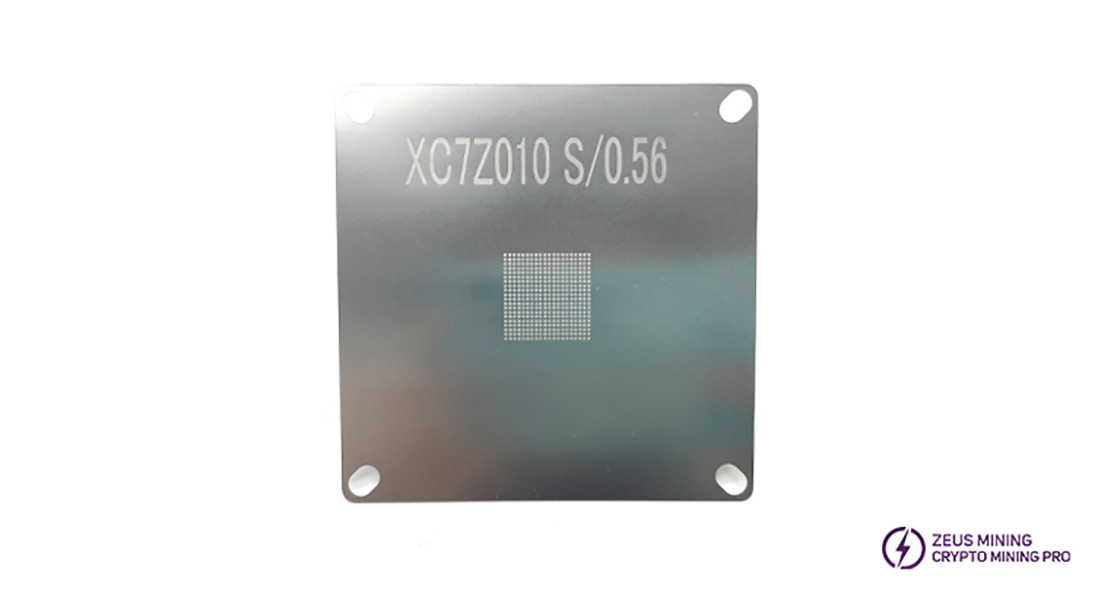 XC7Z010 жестяная трафаретная пластина