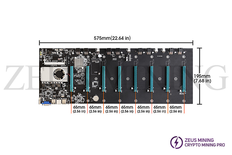 Комплект GPU материнской платы BTC-S37