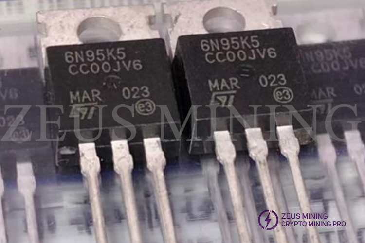 силовой МОП-транзистор для STP6N95K5