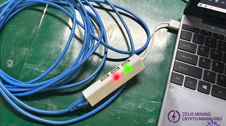 4-портовый концентратор USB 3.0 с адаптером гигабит Ethernet