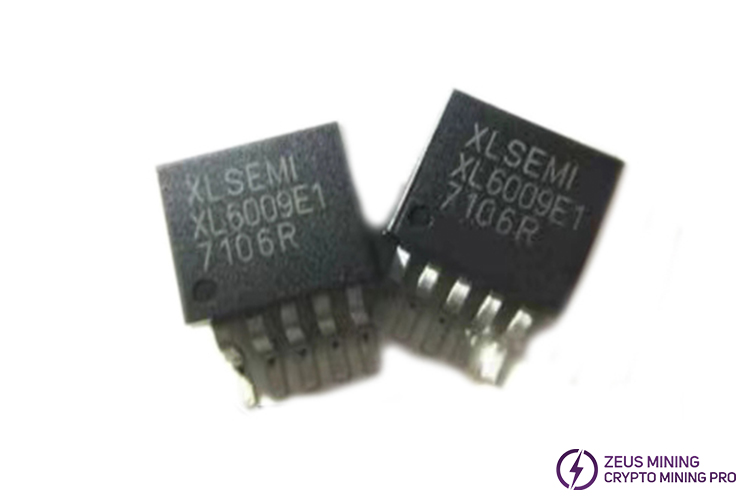XL6009E1 чип преобразователя