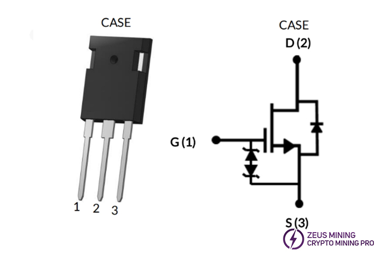 UJ3C120150K3S МОП-транзистор для APW11