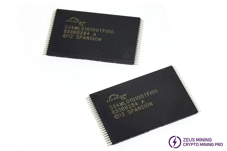 S34ML01G100TFI000 чип памяти