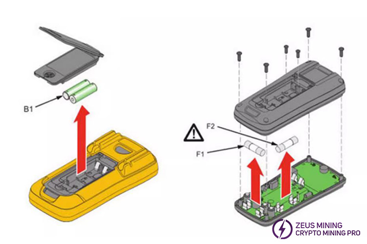 Высокоточный многофункциональный мультиметр Fluke 15 max