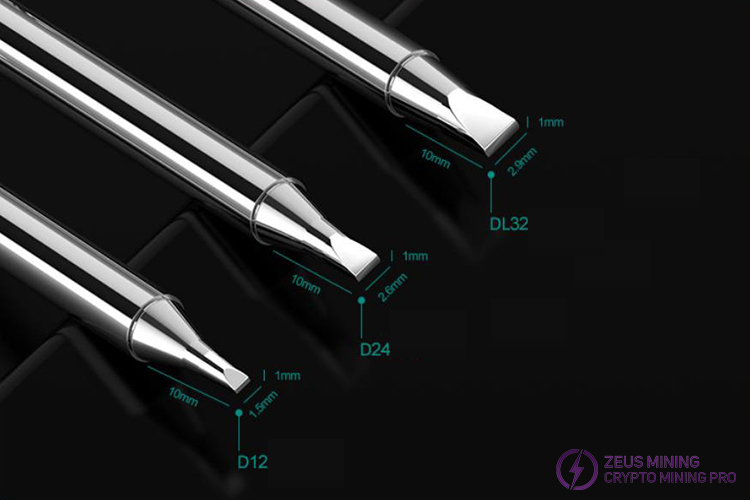 T12 размер жала паяльника
