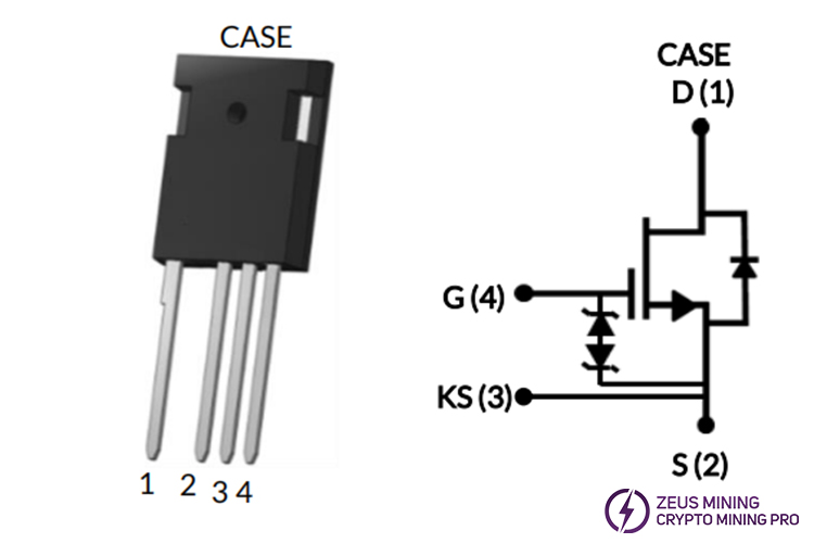 UJ4C075060K4S 750В 58мВт