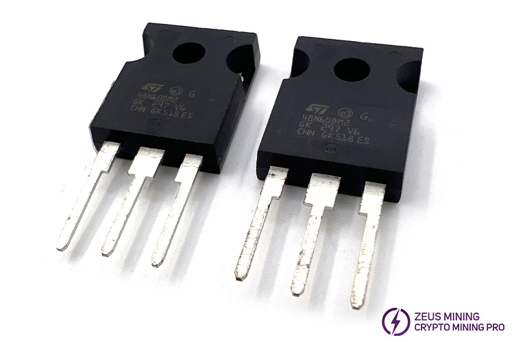 STW48N60DM2 Power MOSFET для ремонта блока питания P21
