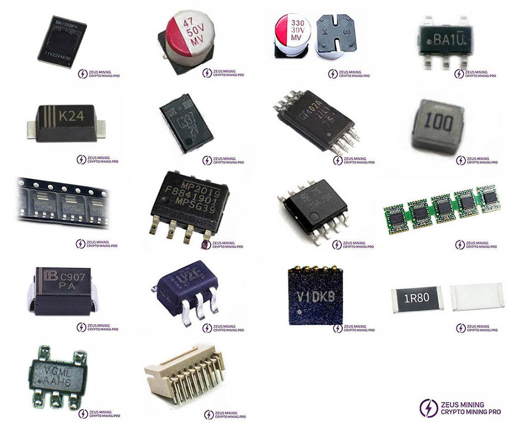 S21 хеш-платы замены списки с чипами ASIC BM1368PA