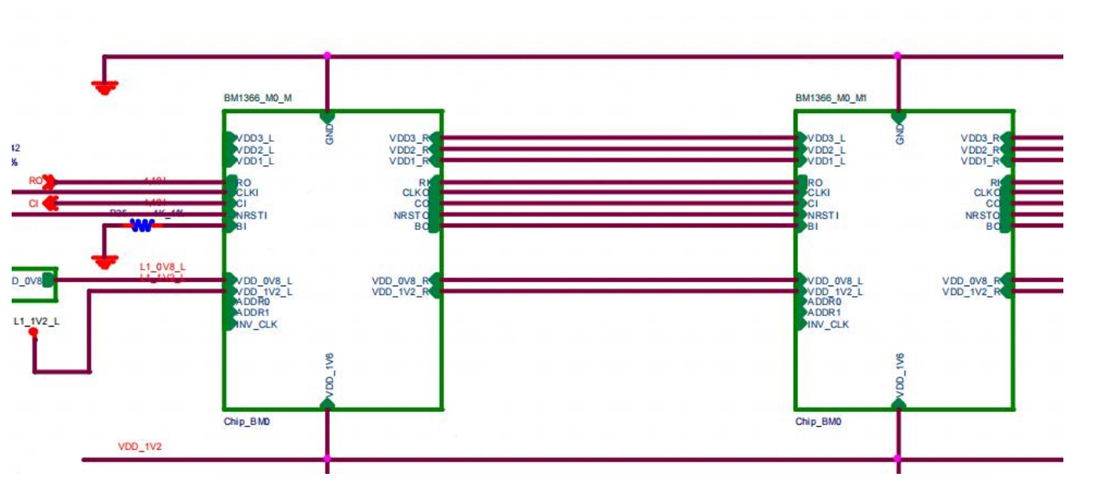 Определение микросхемы BM1366BS ASIC