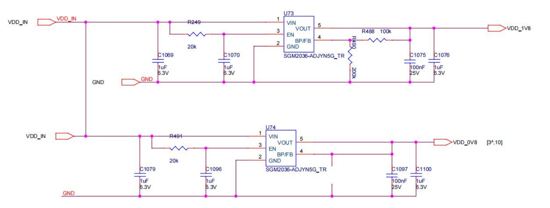 Схема выходной цепи s19k pro LDO