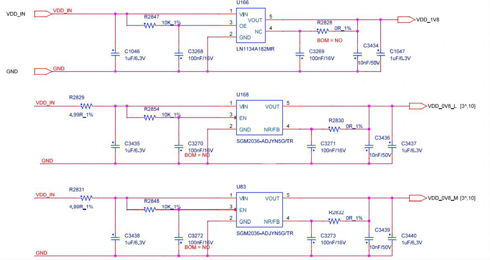 плата хэширования BHB28501 LDO 1.8V