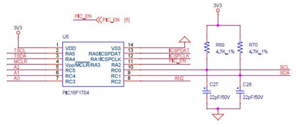 Схема цепи PIC Antminer S19a