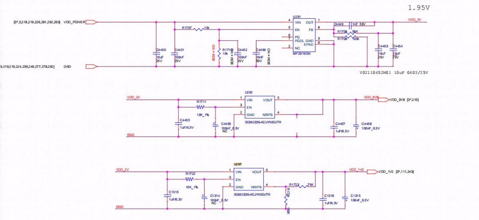 Принципиальная схема S19XP Hyd LDO