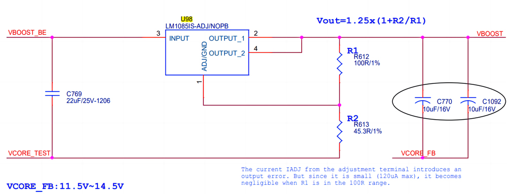 Схема Avalonminer U98 LDO