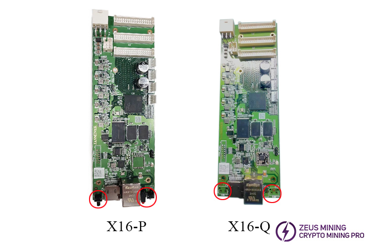 Jasminer X16 X16P X16Q ETH ETC майнер плата управления