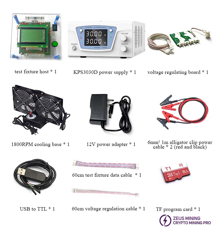 Универсальный тестер Antminer с блоком питания KPS303D