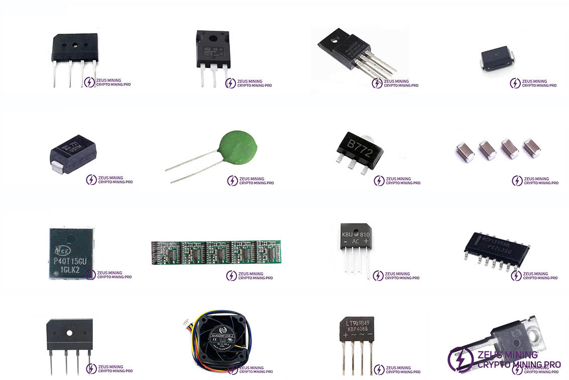 Универсальный список замены Avalon PSU