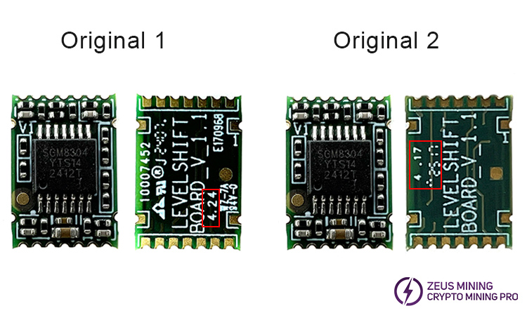 Плата сдвига уровня SGM8304 для хэш-платы T21