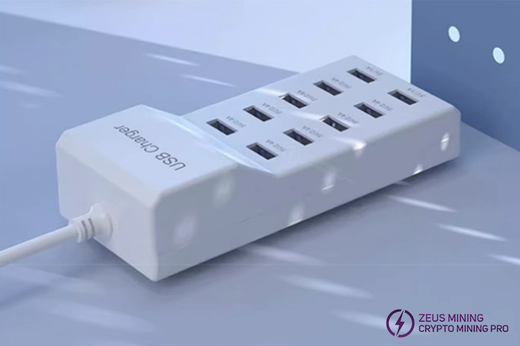множественная зарядная станция USB 10 портов