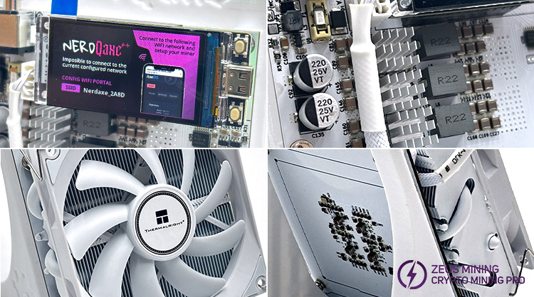 Майнер NerdQaxe с 4,8 Тбит/с и мощностью 72 Вт