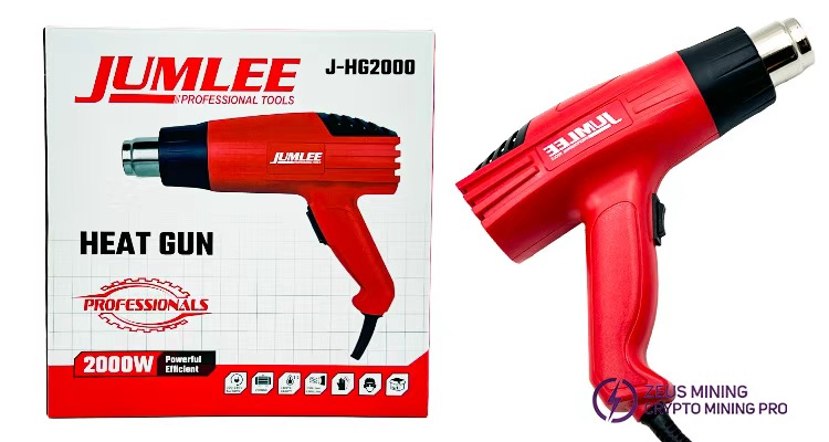 Комплекты термофенов J-HG2000 мощностью 2000 Вт Комплекты термофенов J-HG2000 мощностью 2000 Вт