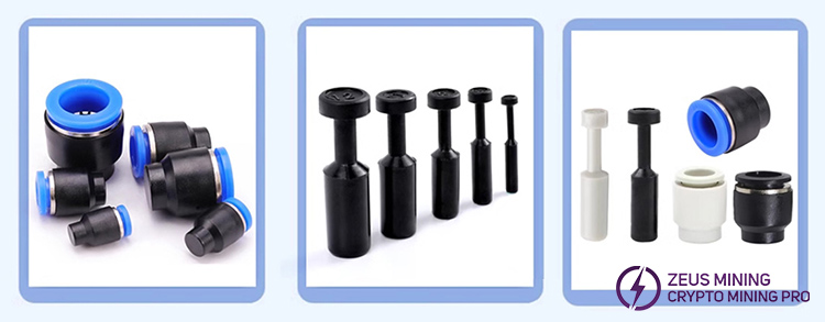 пневматические вставные фитинги для водяного охлаждения майнера ASIC пневматические вставные фитинги для водяного охлаждения майнера ASIC