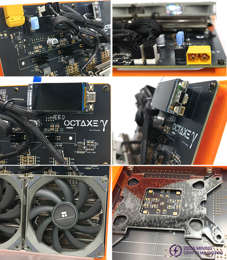 Майнер Nerd OCTaxe 9.6T мощностью 150 Вт для соло-майнинга Майнер Nerd OCTaxe 9.6T мощностью 150 Вт для соло-майнинга