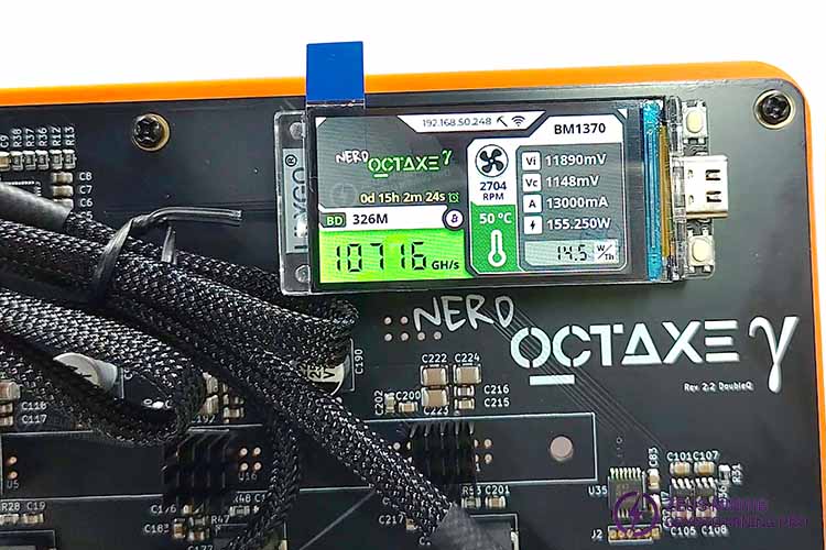 Майнер Bitcoin Nerd OCTAXE 9.6T SOLO Майнер Bitcoin Nerd OCTAXE 9.6T SOLO