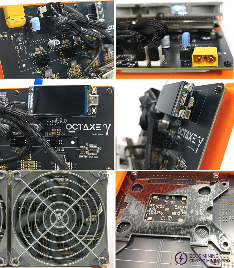 Майнер Nerd OCTaxe 9.6T мощностью 150 Вт для соло-майнинга Майнер Nerd OCTaxe 9.6T мощностью 150 Вт для соло-майнинга