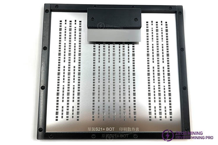 Трафарет для нанесения термопасты силиконовая смазка инструмент для нанесения термопасты Antminer S21+