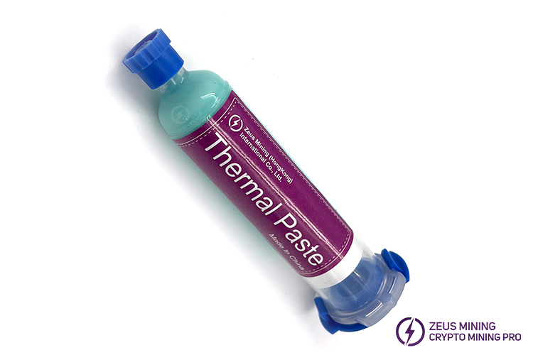 большое количество термопасты 6W