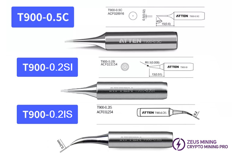 Паяльное жало T900-0.5C