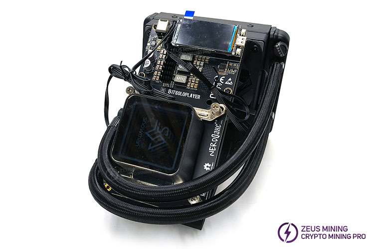 NerdQaxe++ Hydro Bitcoin майнер 4.8T