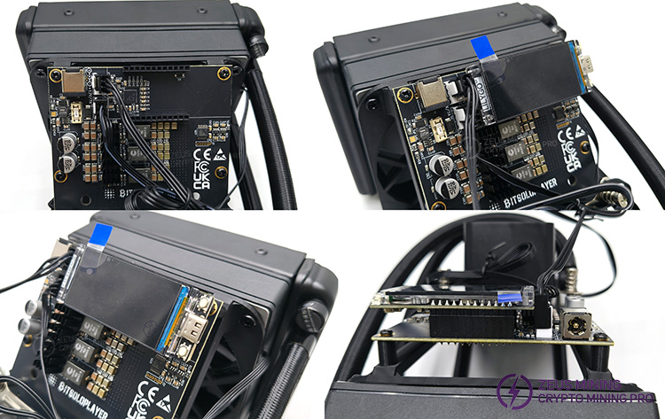 NerdQaxe++ Hydro 4.8TH ASIC Bitcoin майнер