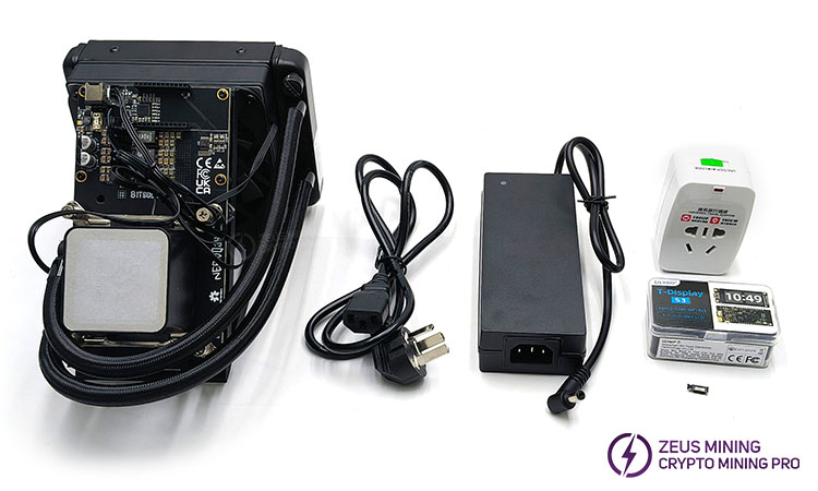 NerdQaxe++ Hydro 4.8TH, майнер Bitcoin с жидкостным охлаждением