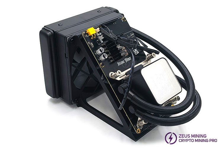 NerdQaxe++ Hydro Rev 6.1 6T 100W Solo Bitcoin miner NerdQaxe++ Hydro Rev 6.1 6T 100W Solo Bitcoin miner