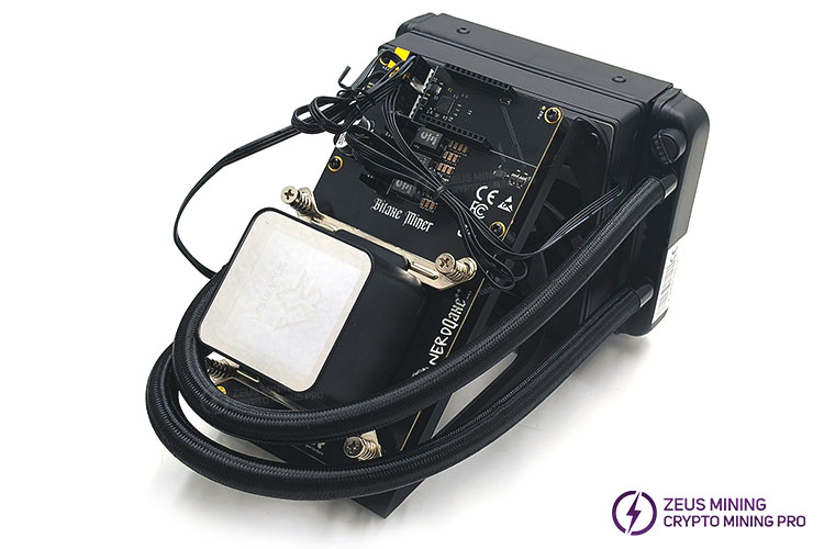 NerdQaxe++ Rev 6.1 Hydro 6T home bitcoin mining NerdQaxe++ Rev 6.1 Hydro 6T home bitcoin mining