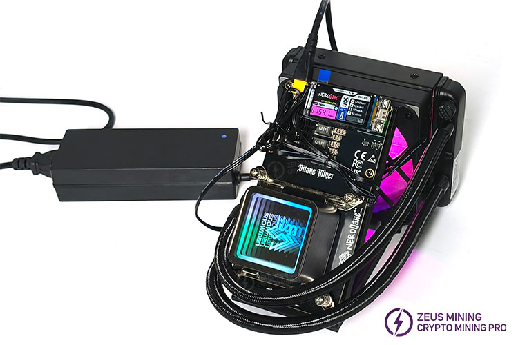 Bitaxe NerdQaxe++ Hydro 6T Версия 6.1 Bitaxe NerdQaxe++ Hydro 6T Версия 6.1