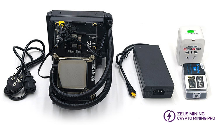 Абсолютно новый майнер NerdQaxe++ Hydro 6TH 100 Вт BTC Абсолютно новый майнер NerdQaxe++ Hydro 6TH 100 Вт BTC