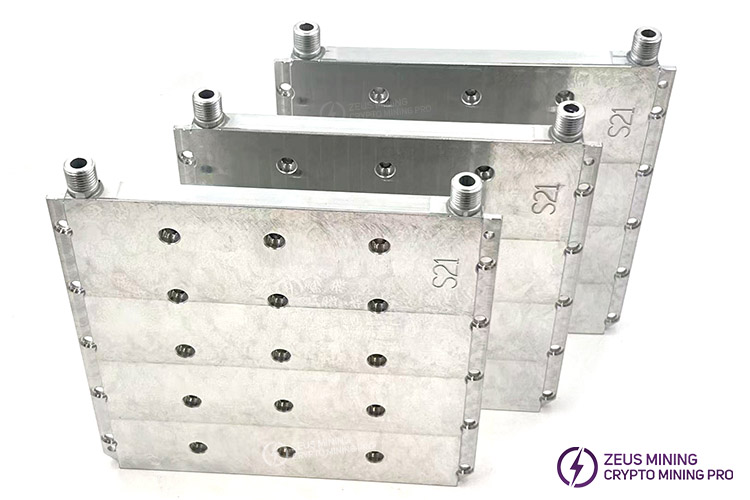 Пластина радиатора водяного охлаждения для майнера Antminer S21 Hydro Пластина радиатора водяного охлаждения для майнера Antminer S21 Hydro