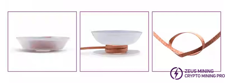 Паяльный фитиль CP-2015 отсос для удаления припоя кабель 2,0 мм 1,5 м