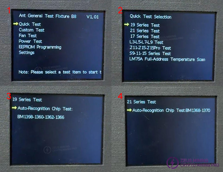 Тестер хэшбордов B8 для Antminer Тестер хэшбордов B8 для Antminer