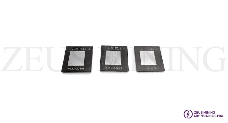 Чип хеш-платы ASIC A3201SKV3