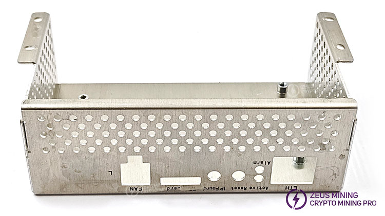 Корпус платы управления Whatsminer с 4-контактным разъемом серебристый