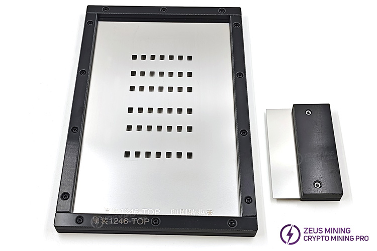 Инструмент для нанесения термопасты на хэш-плату Avalon 1246