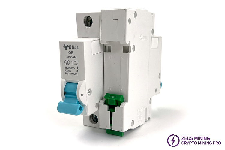 Флагманский воздушный выключатель Bull LB12 63A 1P автоматический